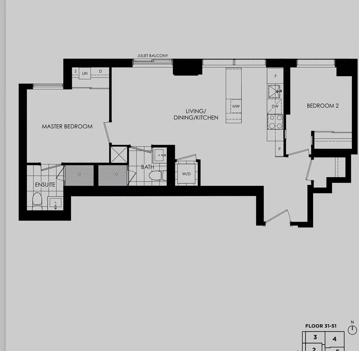 2 bed, $3,200 — Photo 2