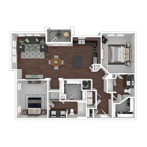 Floor plan B7 District