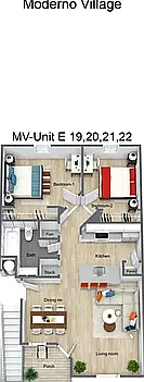 Moderno Village Apartments and Town Homes — Photo 93