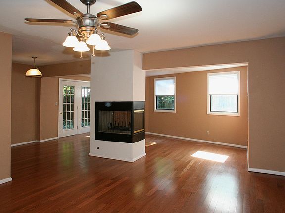 New Hardwood Floors, Open floor plan