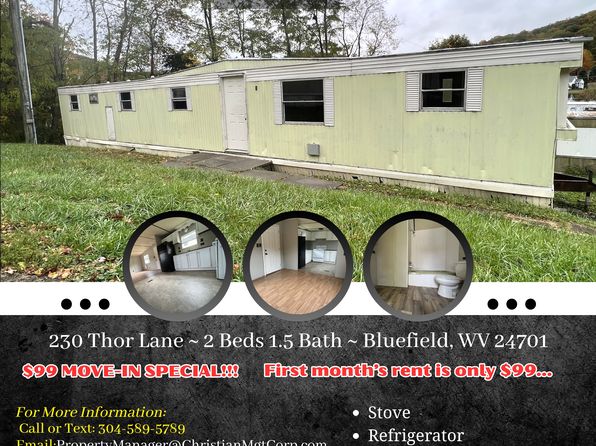 230 Thor Ln, Bluefield, WV 24701 – 2-bedroom rental in Bluefield
