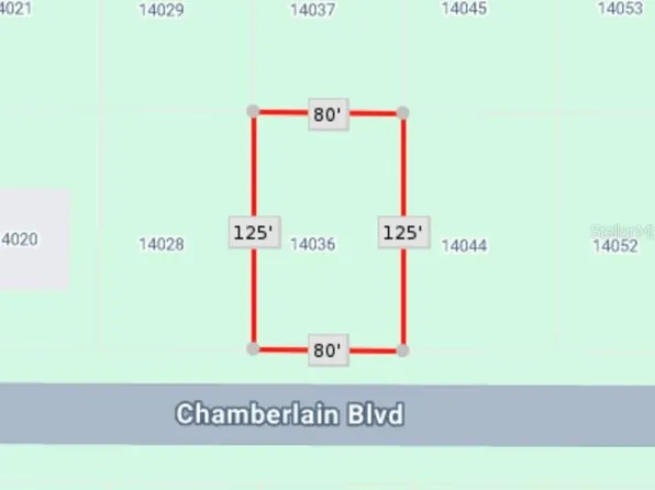 14036 CHAMBERLAIN BOULEVARD LOT 6, PORT CHARLOTTE, FL 33953