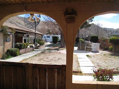 View from patio