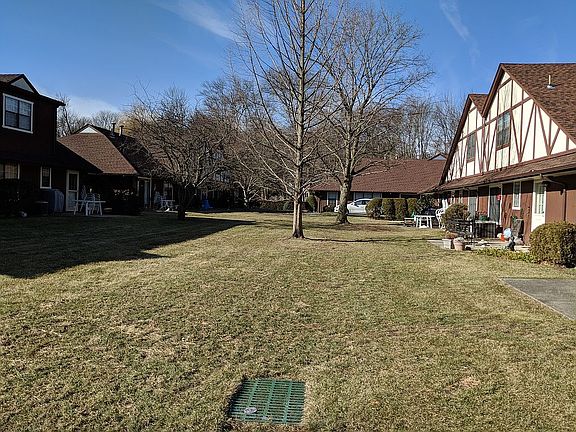 Lawn area in back