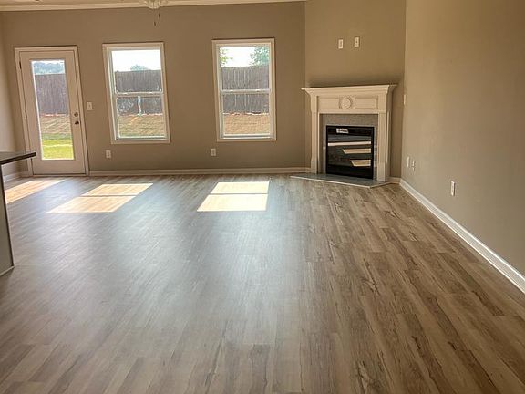 Living area with Fireplace