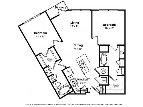 Floor plan Fairview