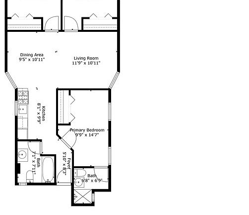2nd image of 17 Greenwich Ave #1011