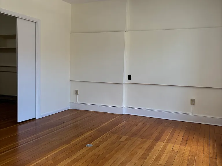 Front bedroom opens into second work/office/studio space