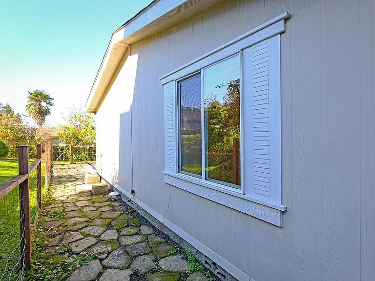 South side of home.