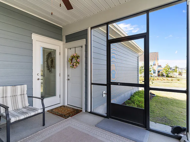 First Floor Screened-In Porch