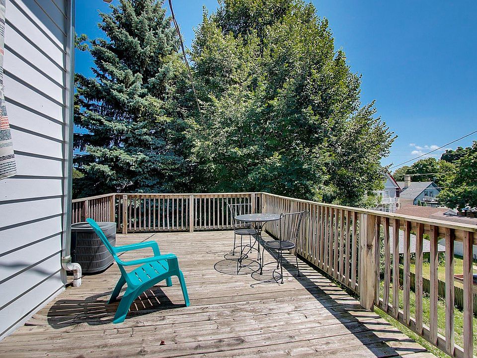 Patio looking toward the alley/backyard accessed off Bedroom #1