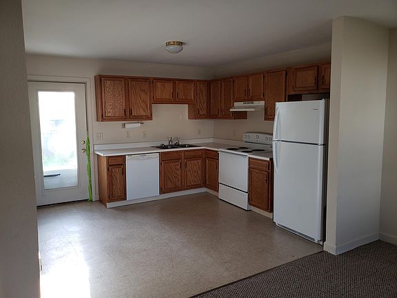 Kitchen and back door