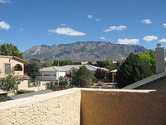 View from main bedroom balcony