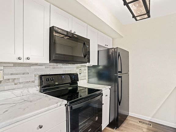 Kitchen; walk to Forest Park from this unit