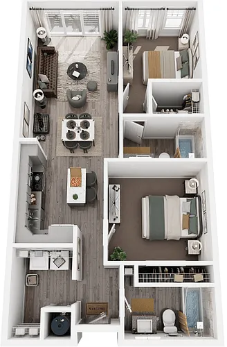 Floor plan Chatooga - RML
