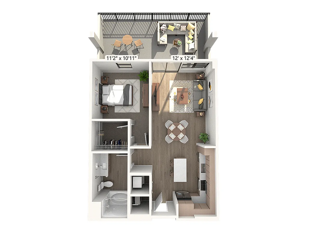 Floor plan A8