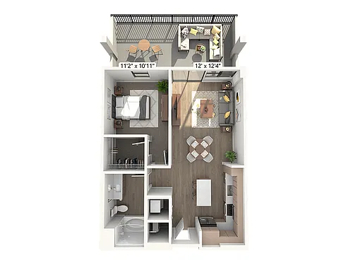 Floor plan A8