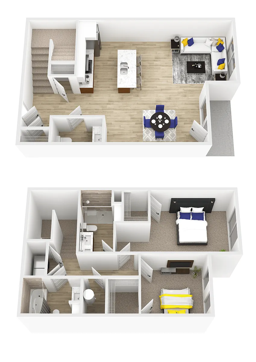 Floor plan The Levee I