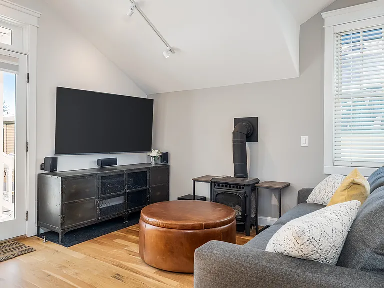 Large SmartTV with Soundbar