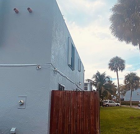Front side full corner yard 
