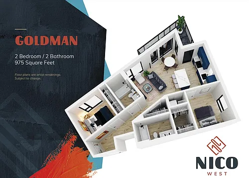 Floor plan Goldman