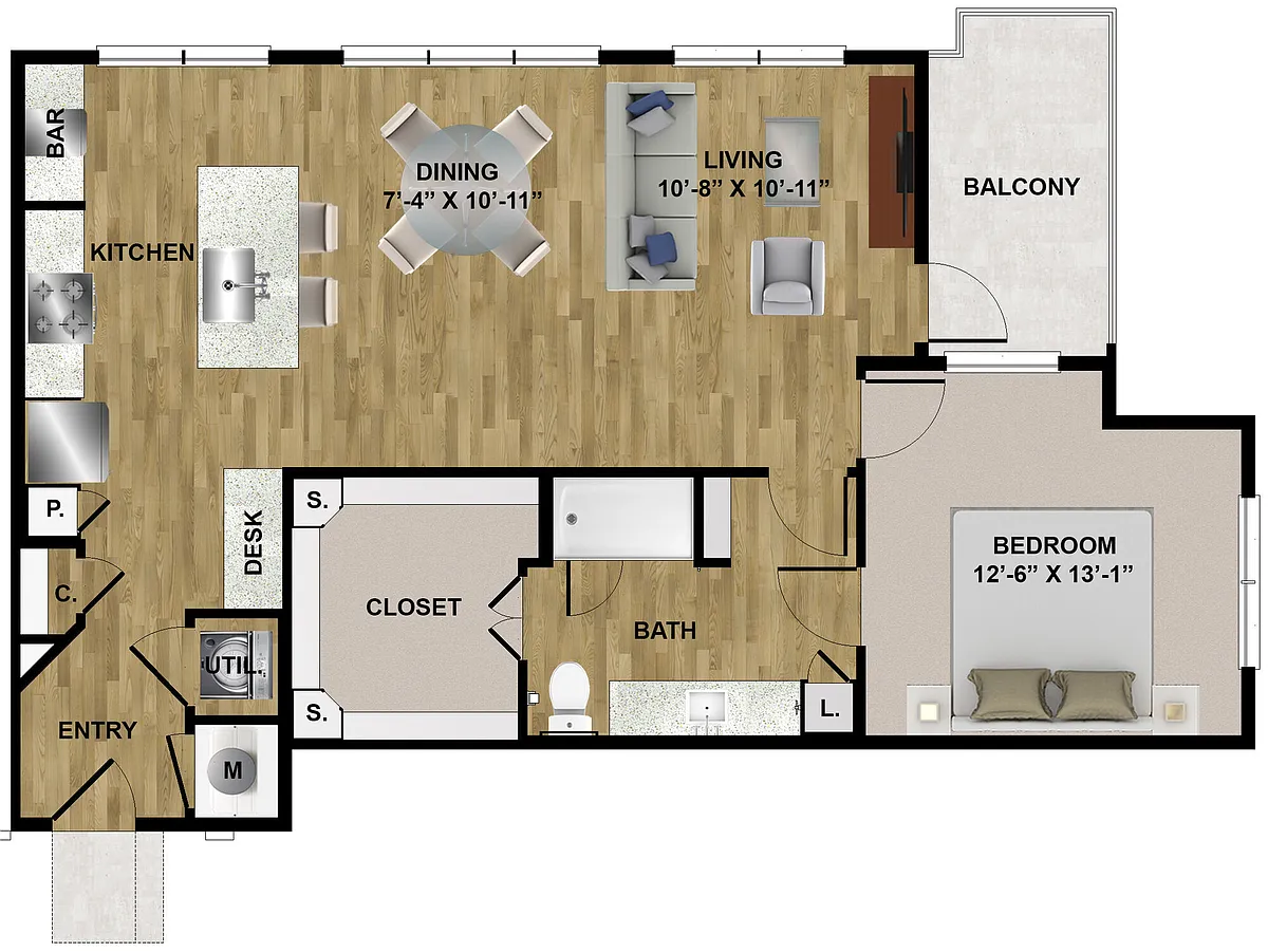 Floor plan A4