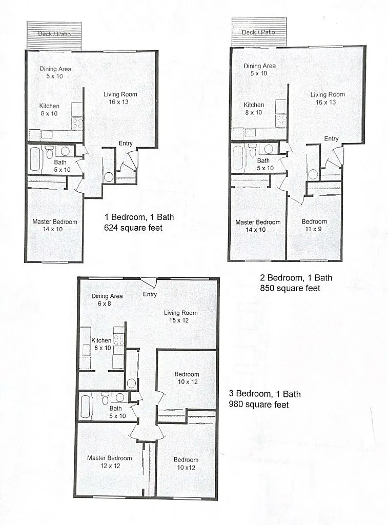 Floor plan 1 Bedroom