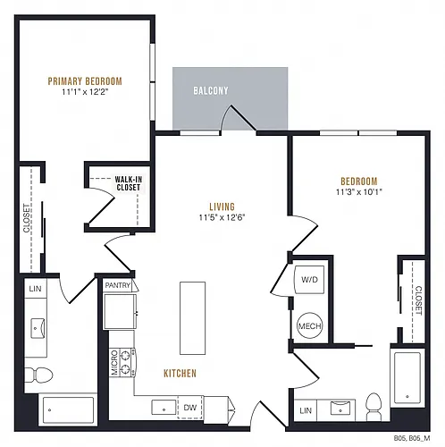Floor plan B2