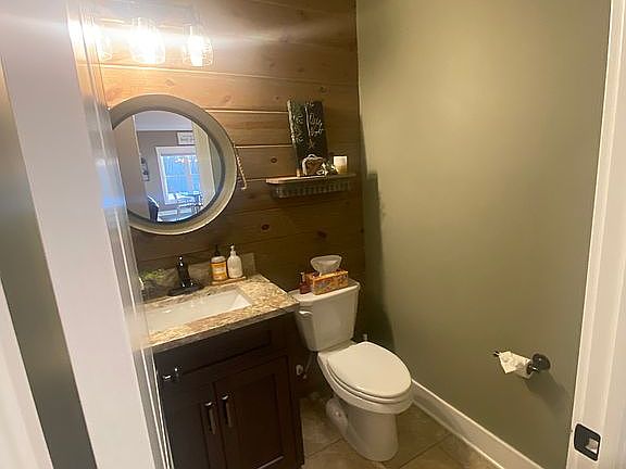 Half bath on first floor