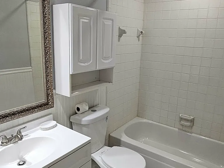 2nd full bath upstairs was recently fully updated and is rarely used