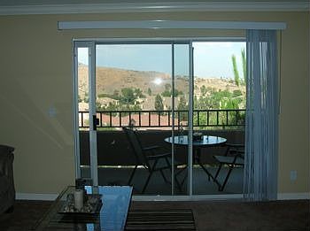 Large Balacony overlooking Living Rm