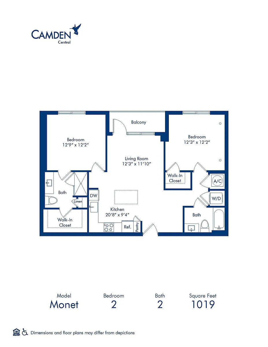 Floor plan Monet