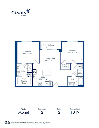 Floor plan Monet