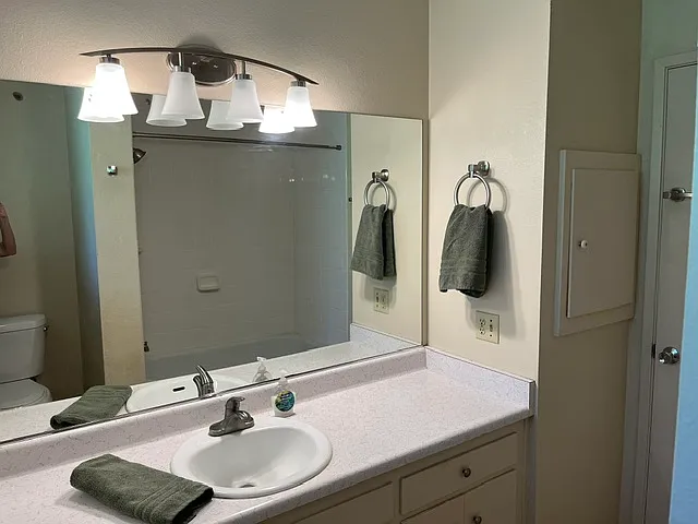Newly remodeled bath