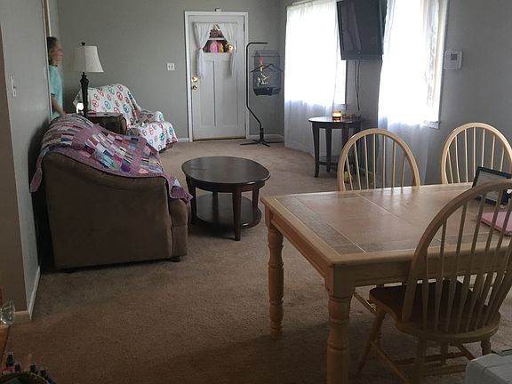 Living/dining area view 1
