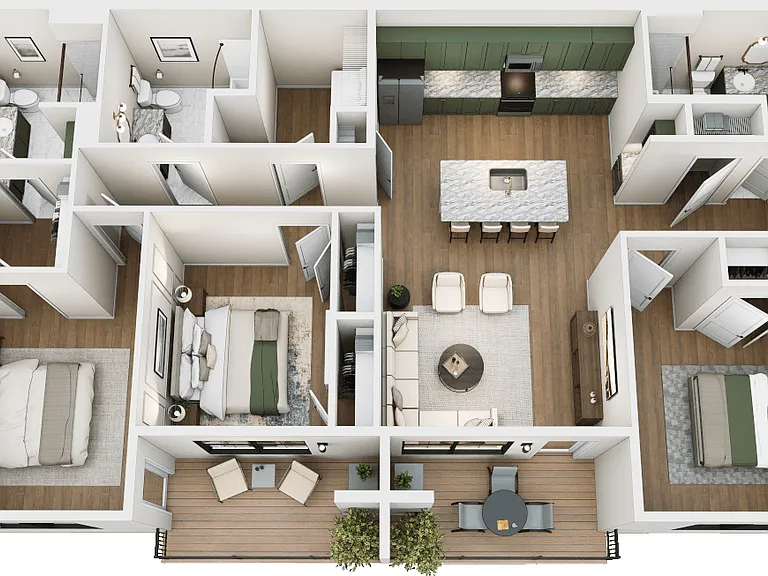Wilshire Apartments — Photo 37