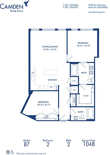 Floor plan B7