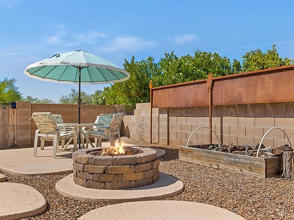 Enjoy a firepit on cool evenings.