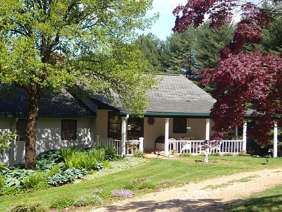 In the driveway