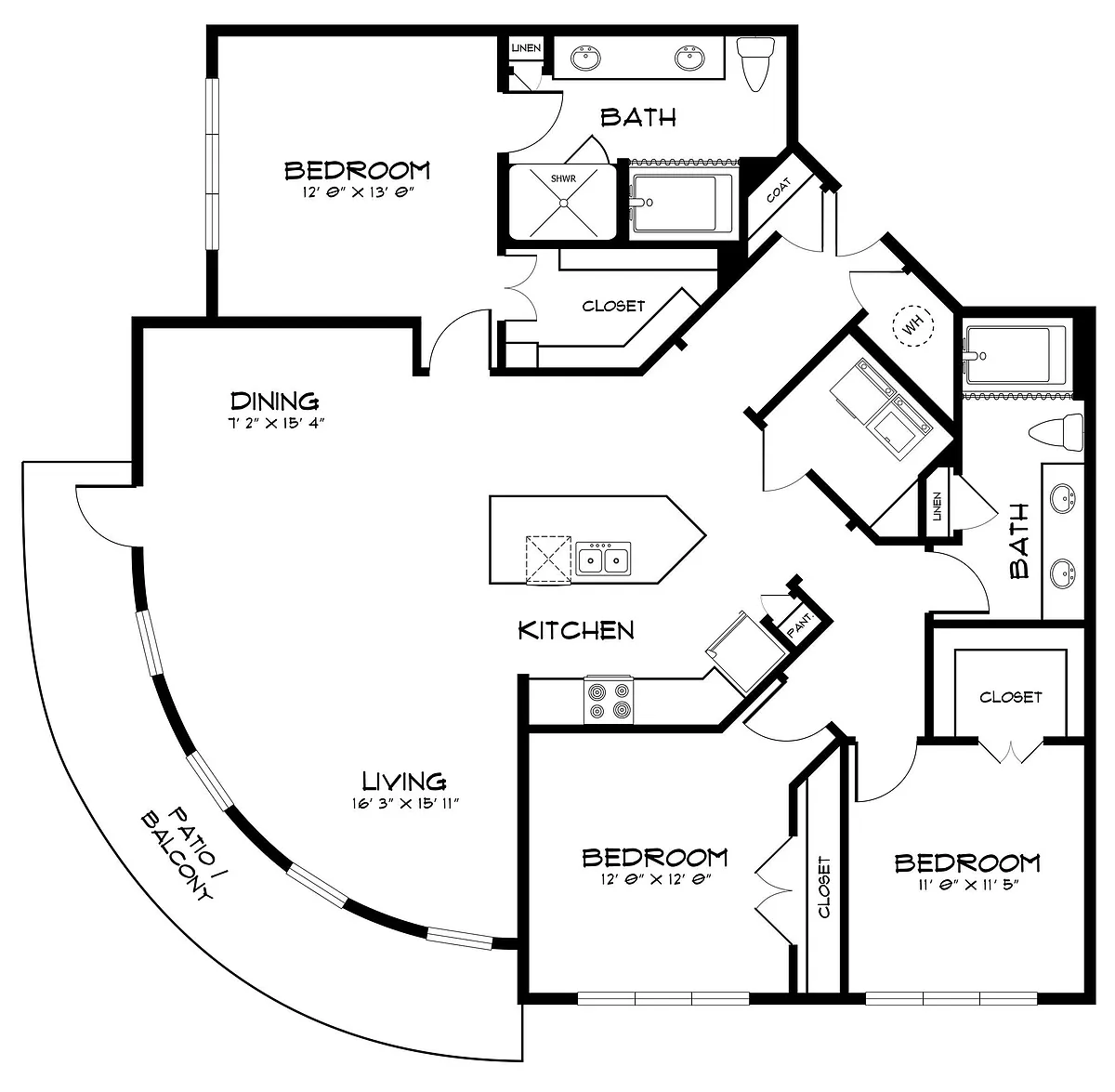 Floor plan C3