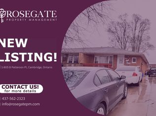805 Patterson Pl #1, Cambridge, ON
