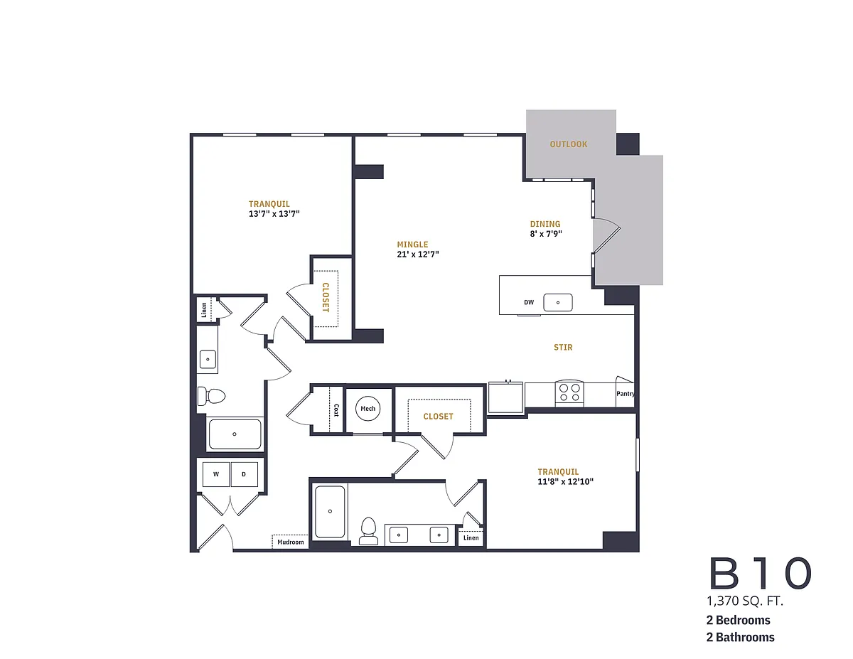 Floor plan B10