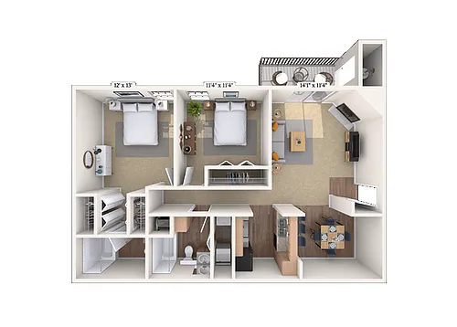 Floor plan The Belmont