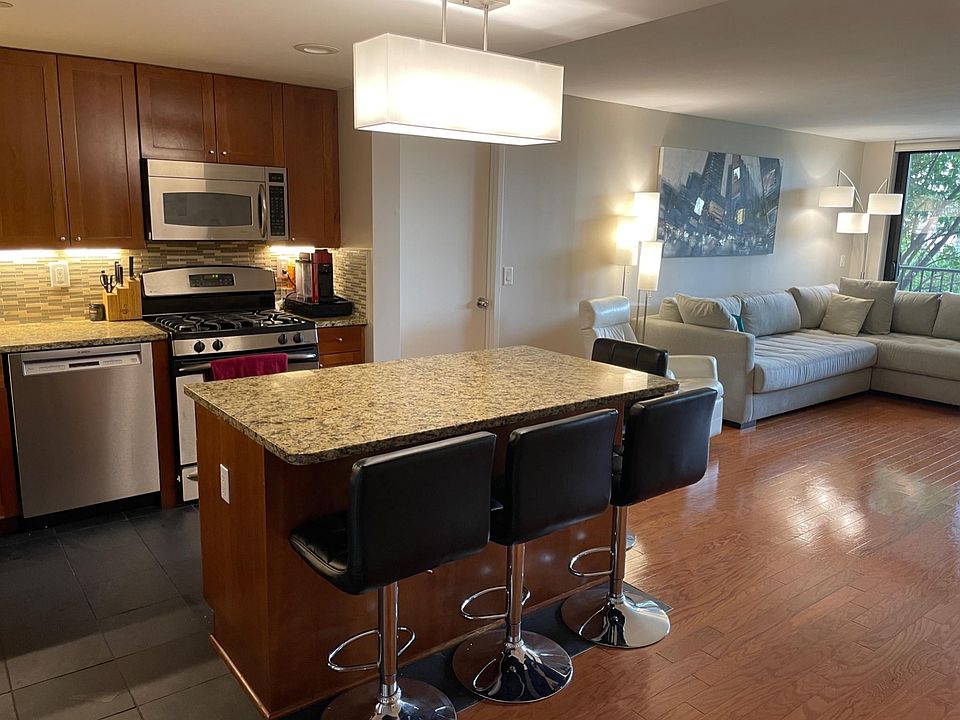 Open concept kitchen and living room