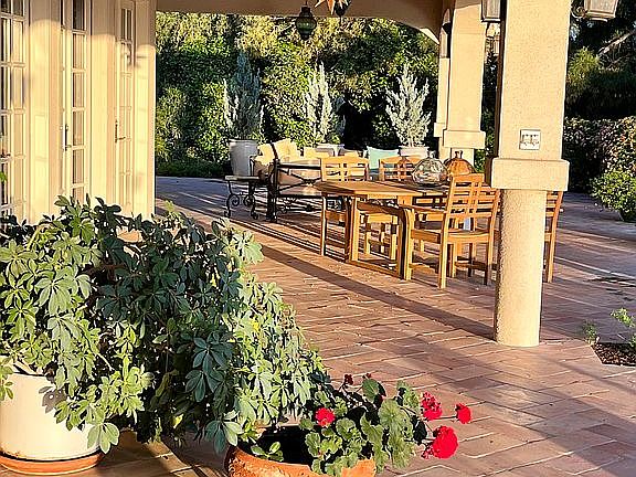 Back patio