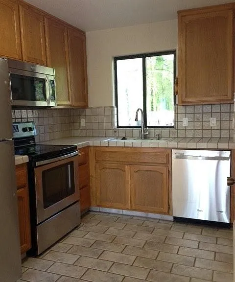 All New Stainless Appliances