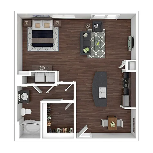 Floor plan A13