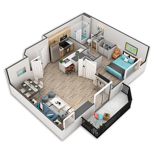 Floor plan Bell