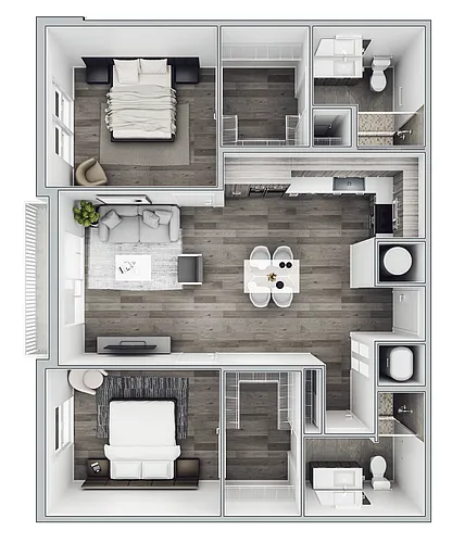 Floor plan B2