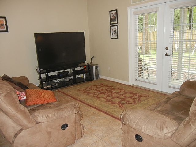 nice television area